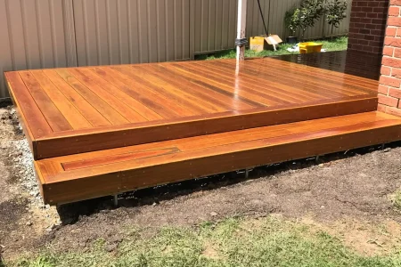 HARDWOOD DECKING